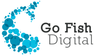 Our sponsor, Go Fish Digital's Logo
